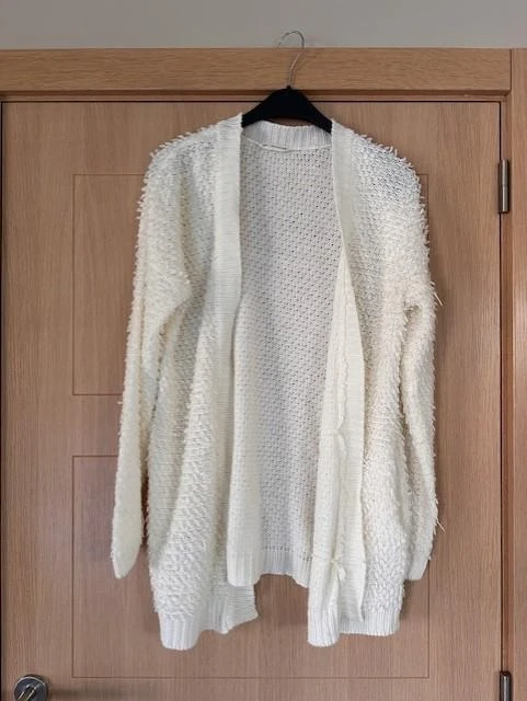 Crème gilet 24Colours maat 36 (nr1427a)